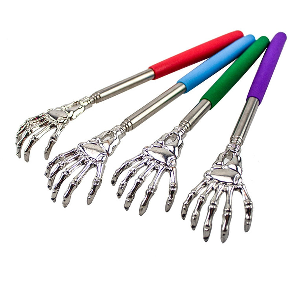 Silver Colored Creepy Hand Back Scratcher